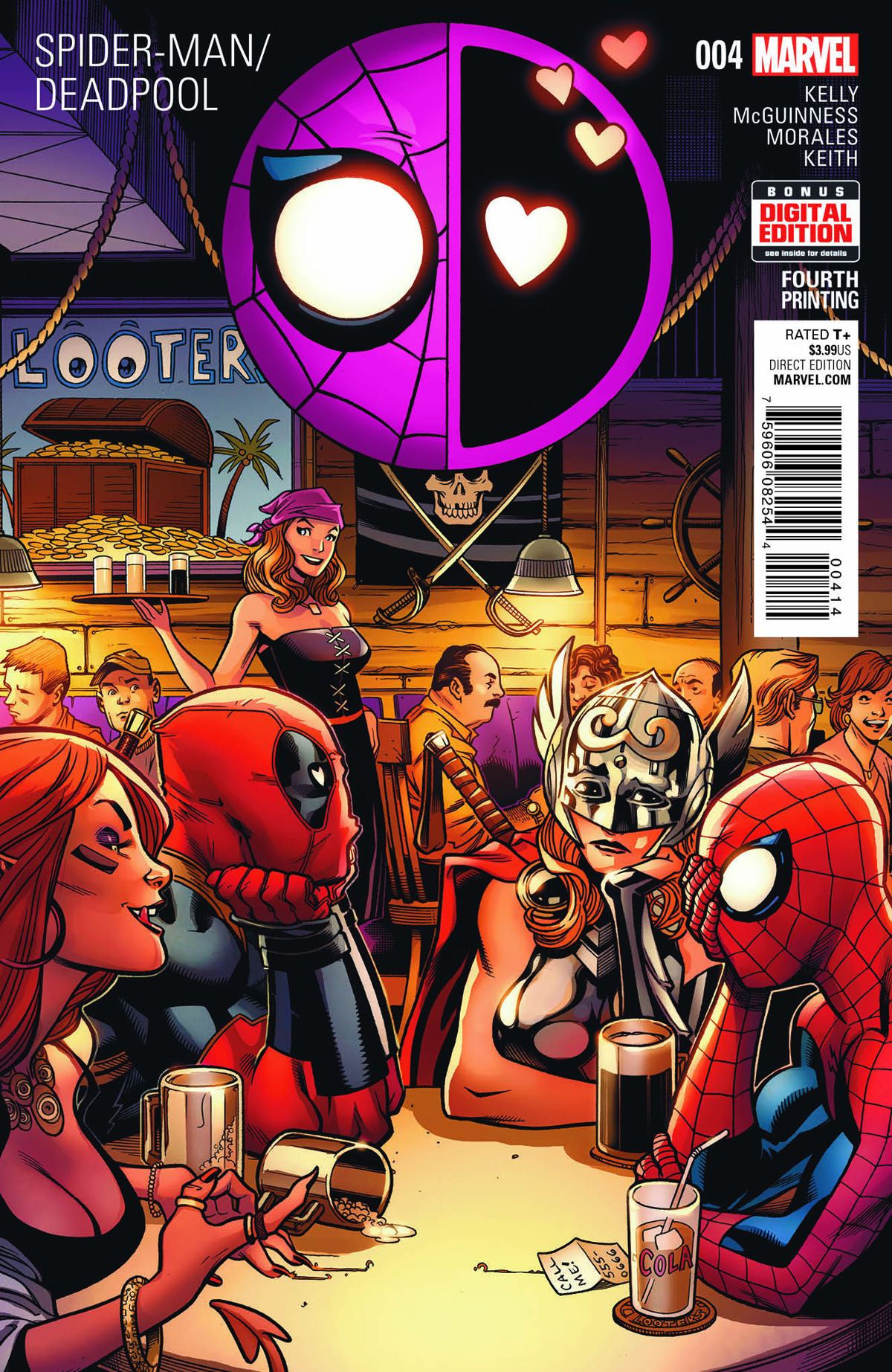 Wallpaper #3GhyHJMBSpphPi3-MCIA248 Spider Man Deadpool 4 Mcguinness 4th Printing Fresh Comics