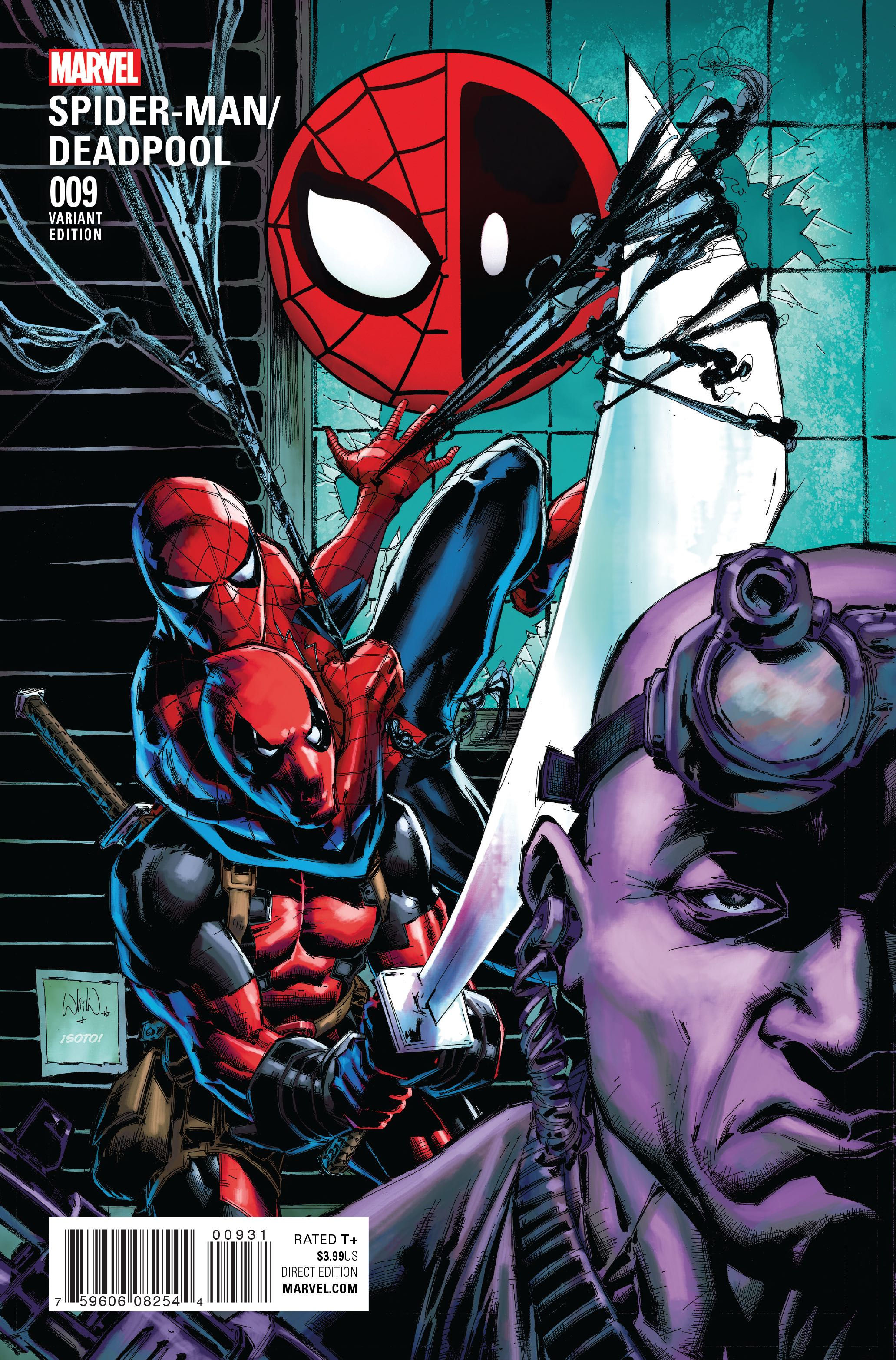 Wallpaper #3GhyHJMBSpphPi3-MCIA155 Spider Man Deadpool 9 Classic Cover Fresh Comics