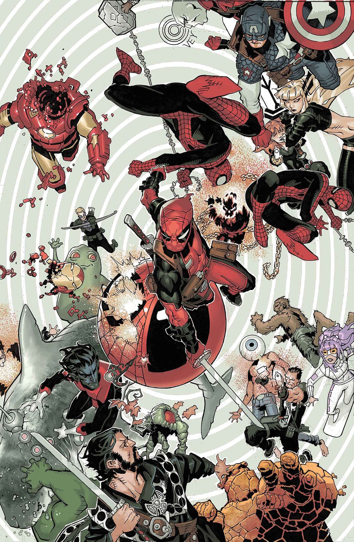 Wallpaper #pH2N8Y4Bnwiau_P6SQlv56 Spider Man Deadpool 31 Fresh Comics