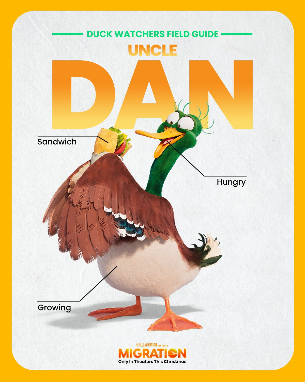 Wallpaper #JWen7ZIBSpphPi3-n1mk125 Uncle Dan Migration Character Poster Movies Photo 45289057 Fanpop