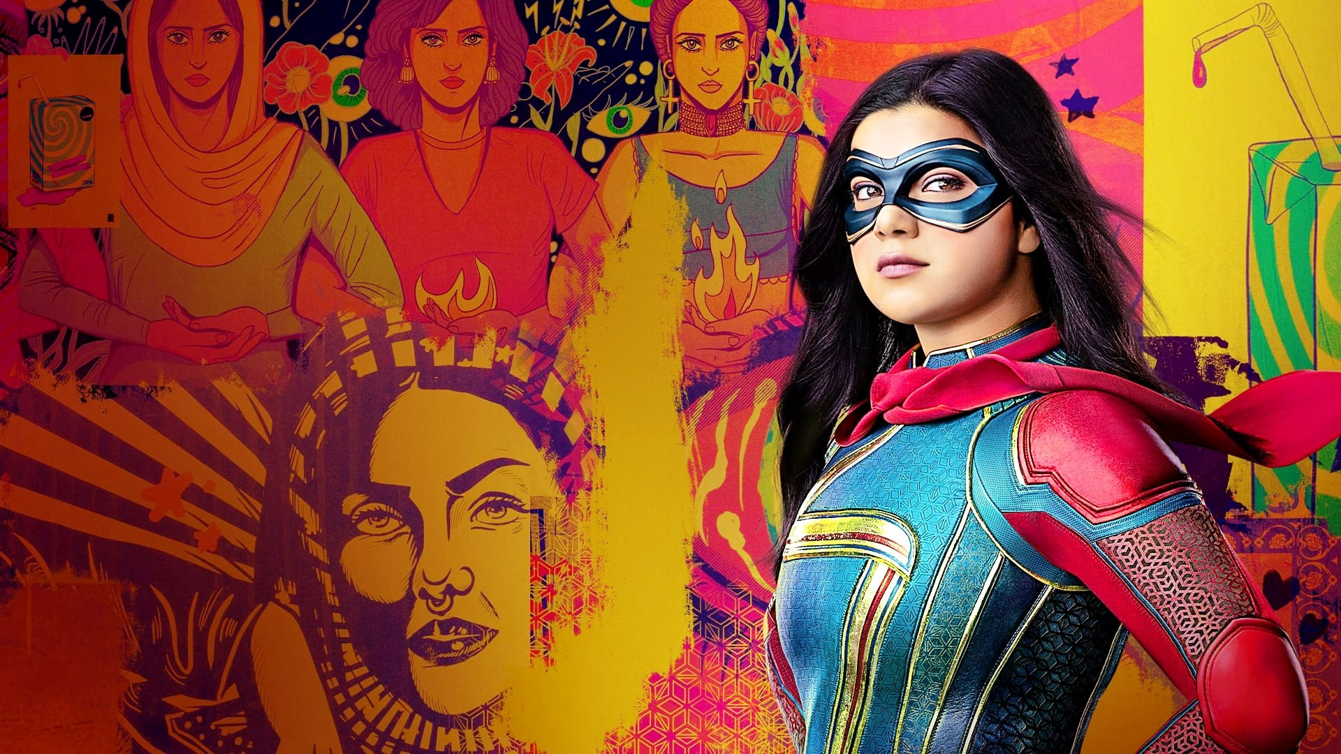 Wallpaper #dfbc2 Marvels Avengers Characters Ms Marvel Kamala Khan Bruce Banner