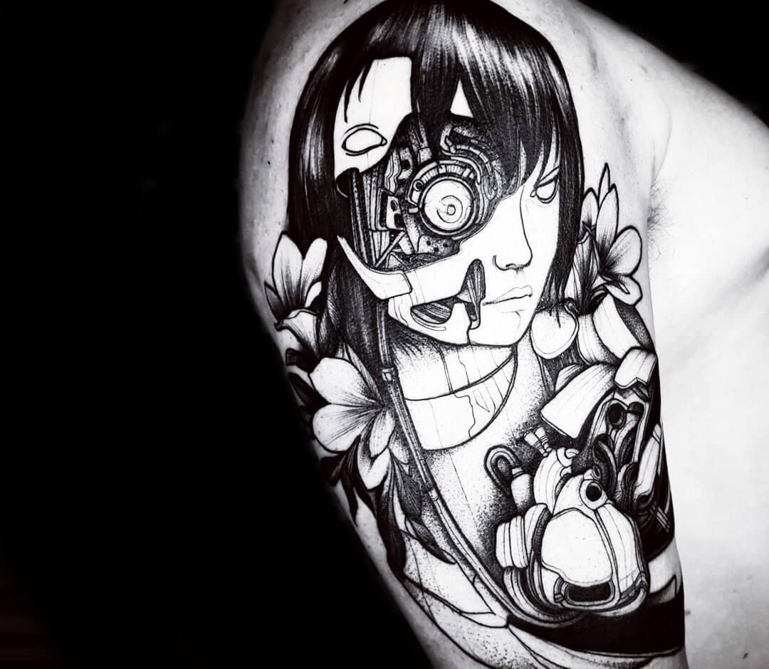 Wallpaper #O2dE7ZIBSpphPi3-KVcC31 Ghost in the Shell Tattoo by Felipe Kross Photo 27603