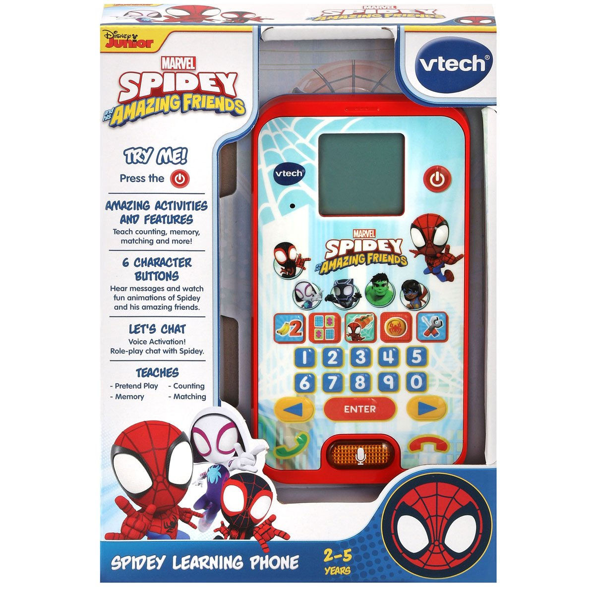 Wallpaper #J_QuOpMBKFX8bn3reXjK167 Vtech Spidey and His Amazing Friends Spidey Learning Phone Toys Toys