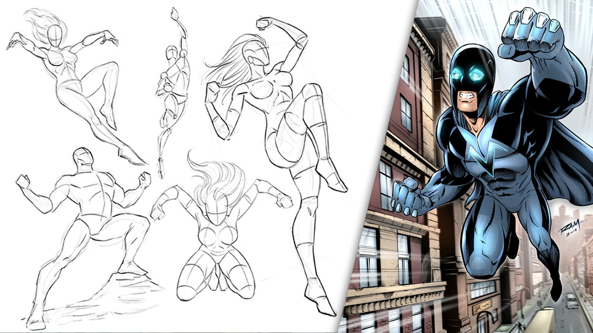 Wallpaper #-hlaO48BtGB6xQ78Kq8r10 Update on How to Draw Dynamic Superheroes Start to Finish Ram