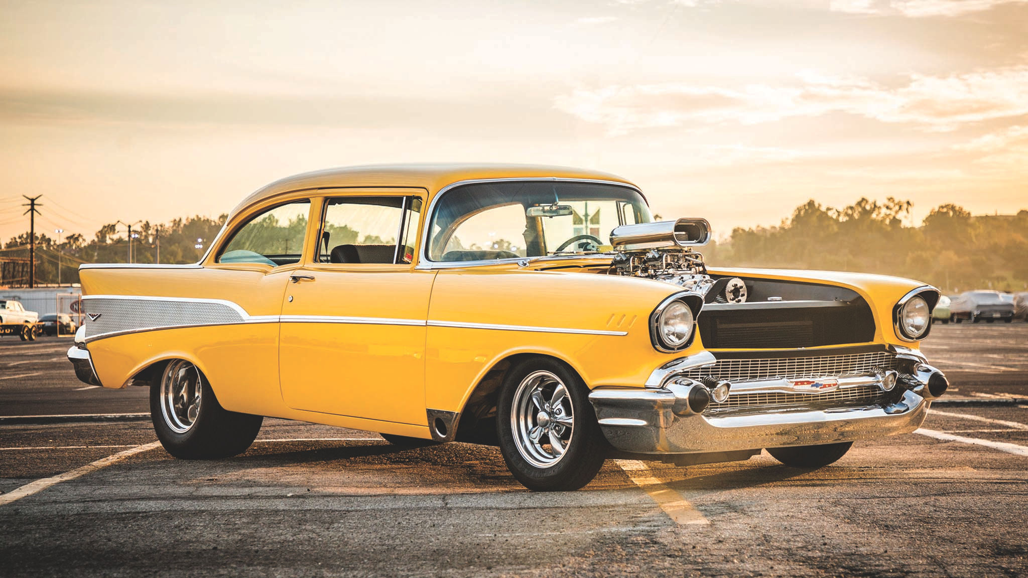 Wallpaper #-RnSN48BtGB6xQ78fKae0 History of the 57 Chevy Called Project X