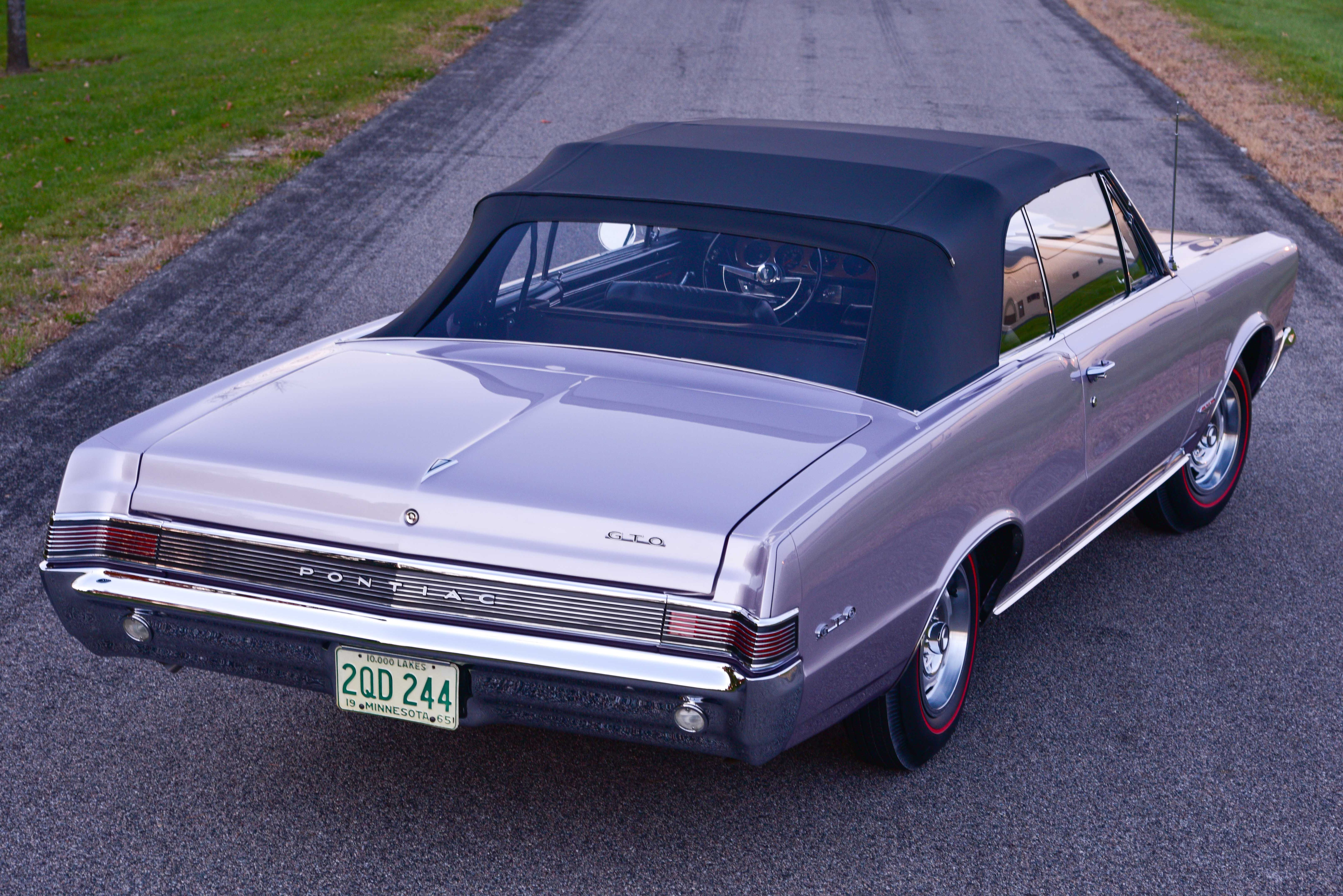 Wallpaper #Dmef-5IBSpphPi3-qJVR40 Super Rare 1965 Pontiac Gto Convertible Deserves Its Concours Level