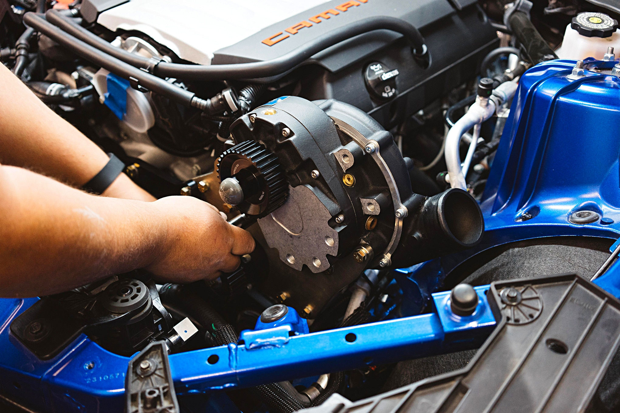 Wallpaper #Juo5V5MBlwTYPL18KxET156 Installing the Vortech V 3 Si Supercharger on a 2016 Camaro