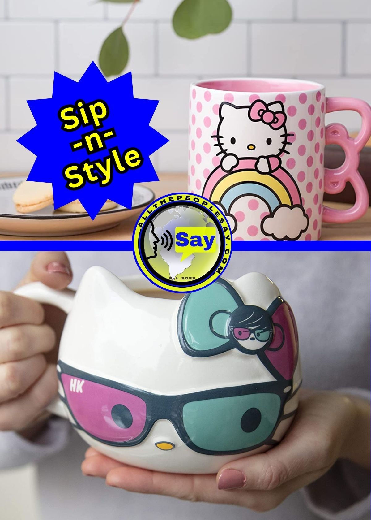 Wallpaper #olgrNJMBzN9vxX34kTtJ102 Sip N Style with These Stunning Ceramics Hello Kitty Mugs