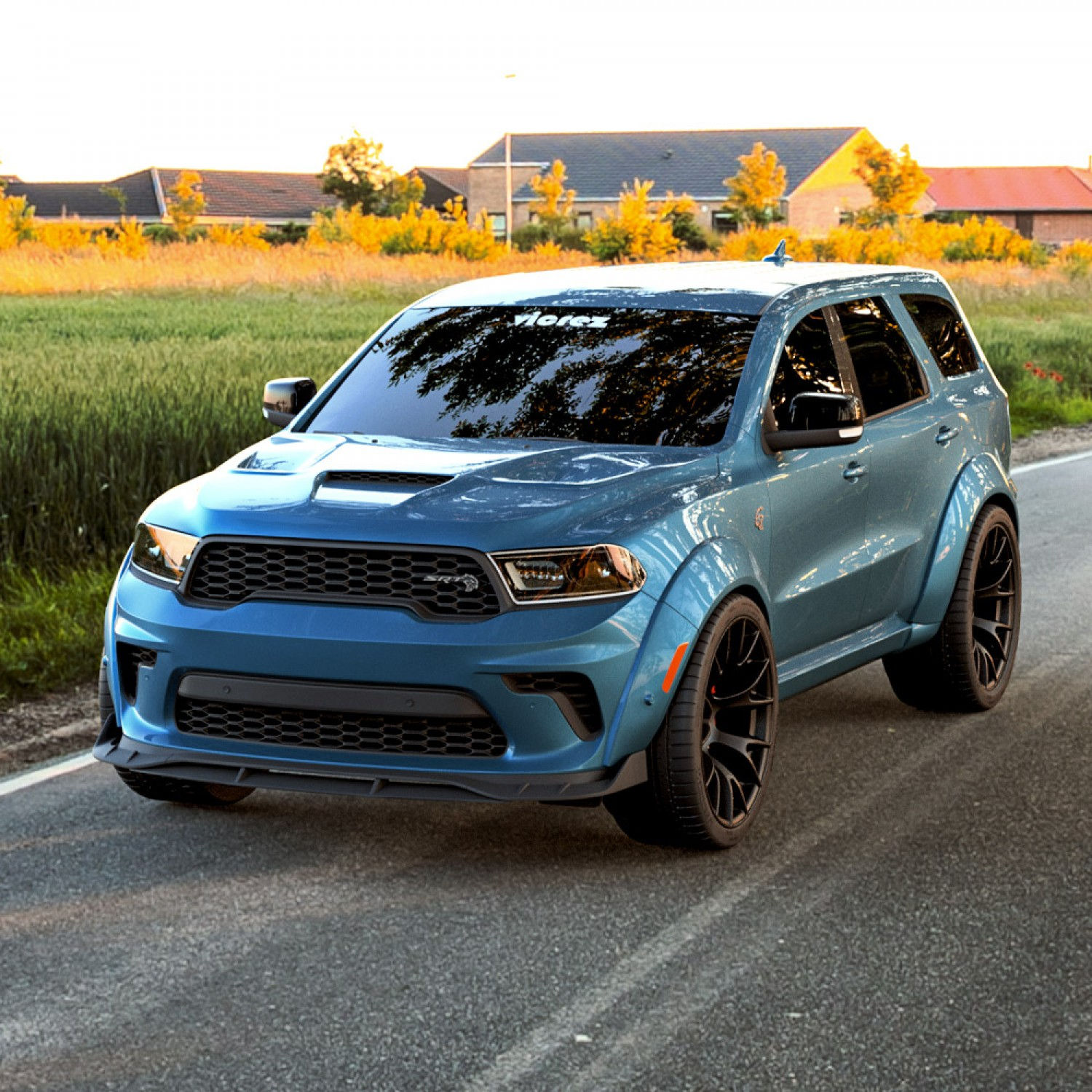 Wallpaper #omeU8JIBSpphPi3-CGf2116 Hellcat Matte Black Wheel 20 X 11 Dodge Durango Widebody 2014 2024