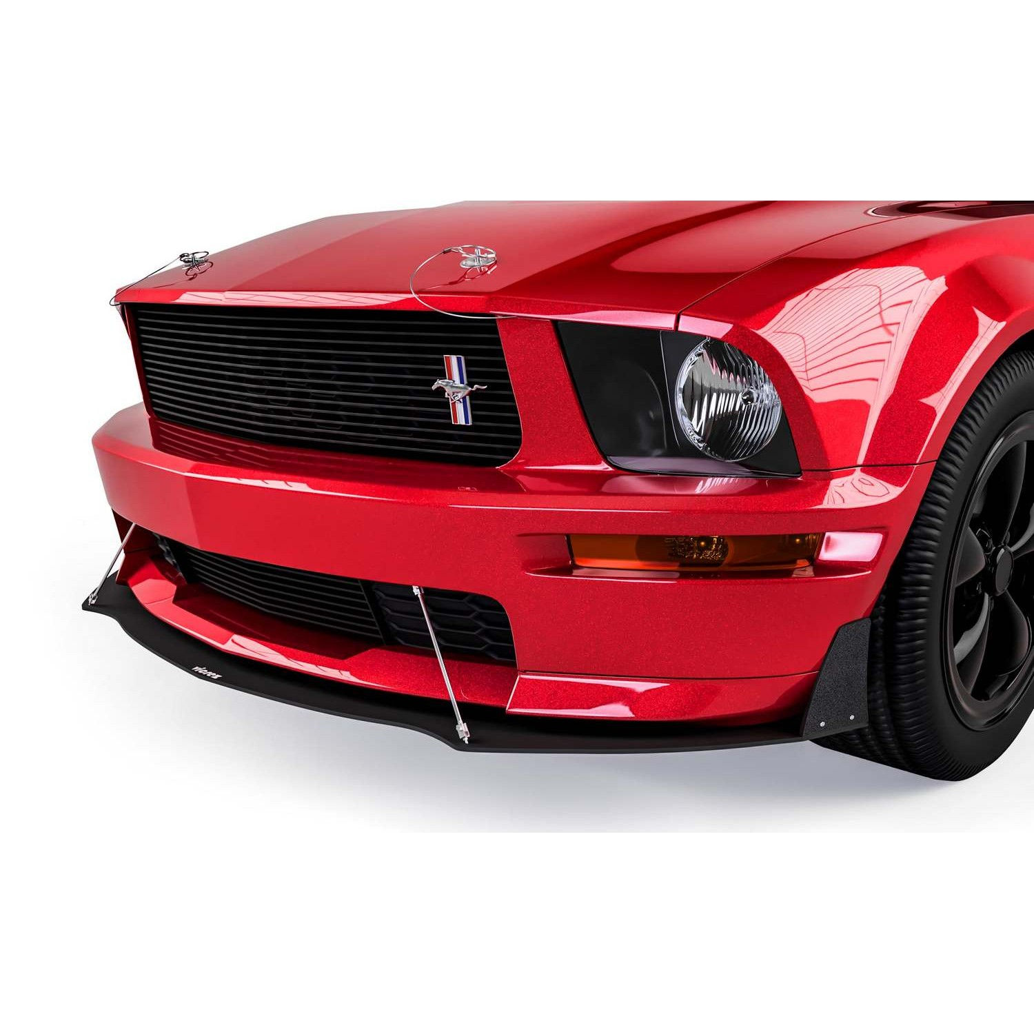 Wallpaper #SCwwSZMB0E1QgA7wuPIV96 Vicrez Dr Front Bumper Lip Splitter Vz101600 Ford Mustang 2005 2009
