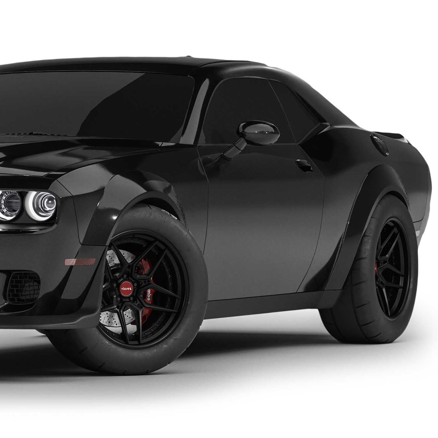 Wallpaper #84950 2018 Dodge Challenger Srt Demon Black Satin Hood Only 594 Miles Bone