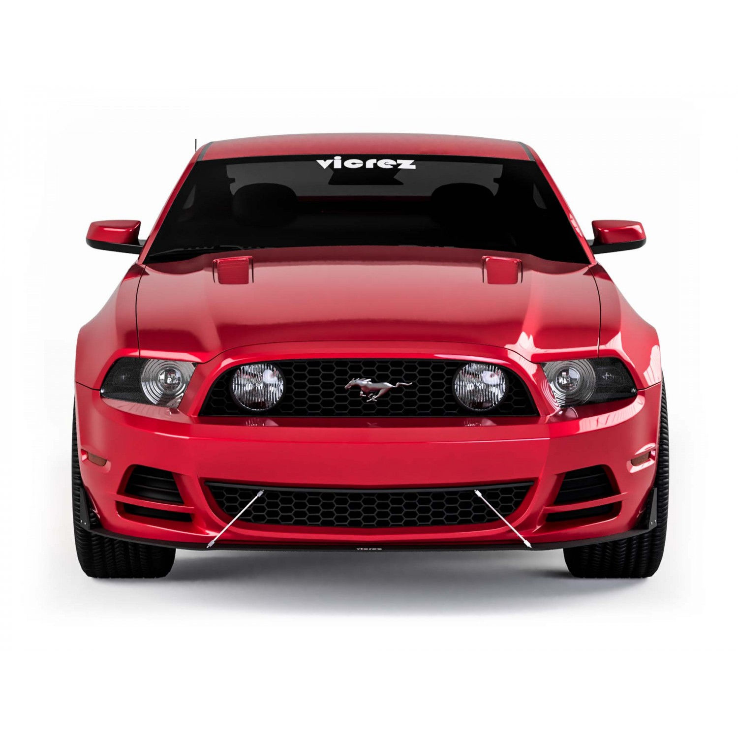 Wallpaper #_bhL25IBJvJKYCmEP_UA171 Vicrez V3r Front Bumper Lip Splitter Vz101602 Ford Mustang 2010 2014