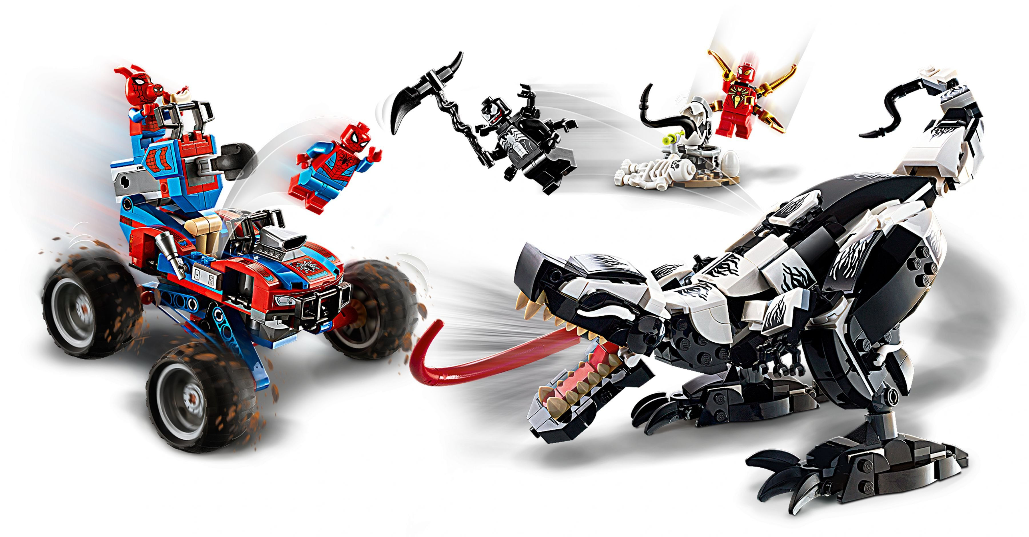 Wallpaper #omimIpMBSpphPi3-GjMQ347 Lego Super Heroes Spider Man vs Venom 76151 2020 Lego