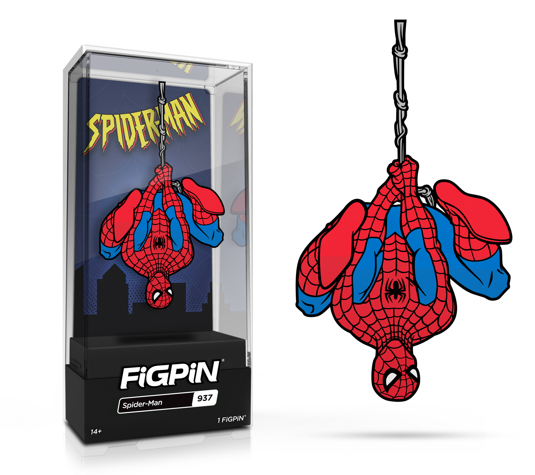 Wallpaper #yGgeHJMBSpphPi3-xCF5341 Spider Man 937 Figpin Classic 3 Enamel Pin Three if by Space