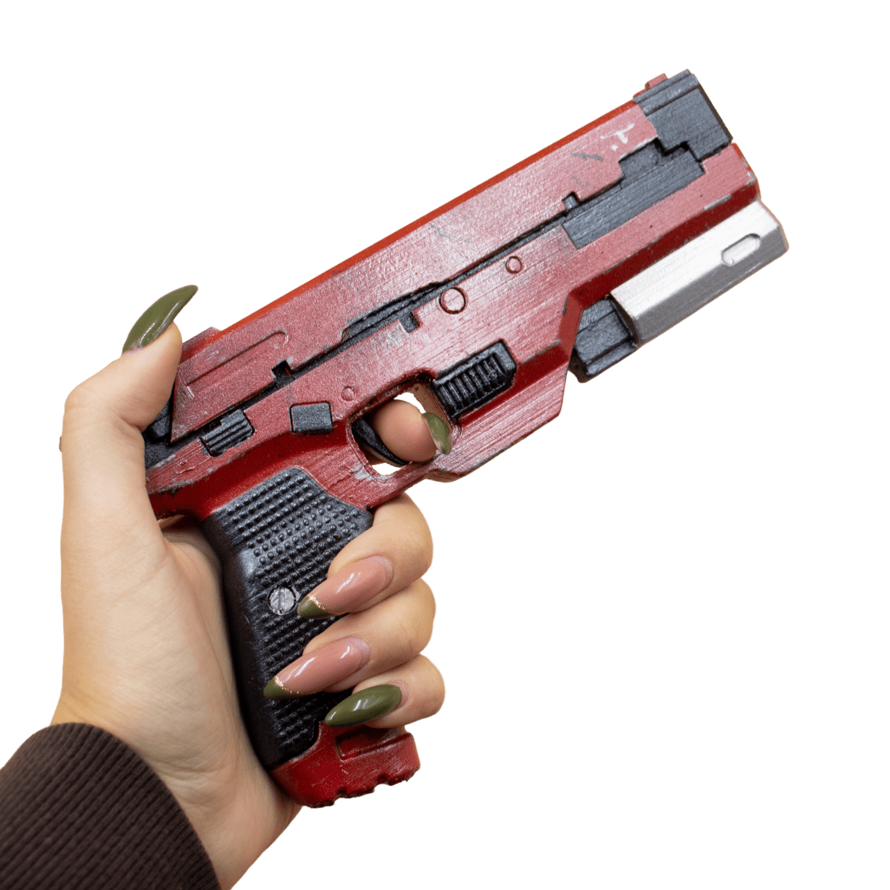 Wallpaper #Qmc2_5IBSpphPi3-FaJe187 Apparition Pistol Cyberpunk 2077 Greencade