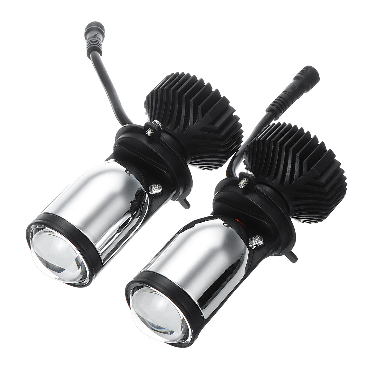 Wallpaper #IGdOAZMBSpphPi3-xqpU208 New 2pcs 90w Lhdrhd H4 Bi LED Hilo Mini Projector LED Headlights Lens