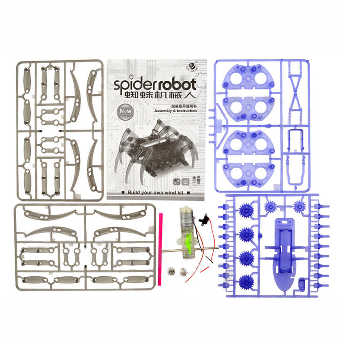 Wallpaper #hGgMF5MBSpphPi3-Iw0p310 Spider Robot Insect Intelligence Diy Kit Smart Toys for Kids