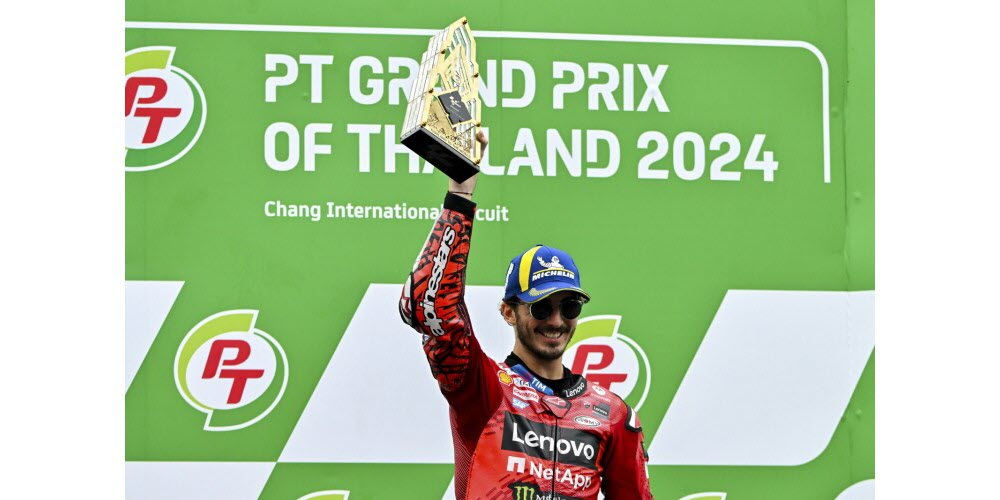 Wallpaper #lbgR15IBJvJKYCmEBeH9592 Motogp Gp De Thailande Bagnaia Simpose Devant Martin Toujours