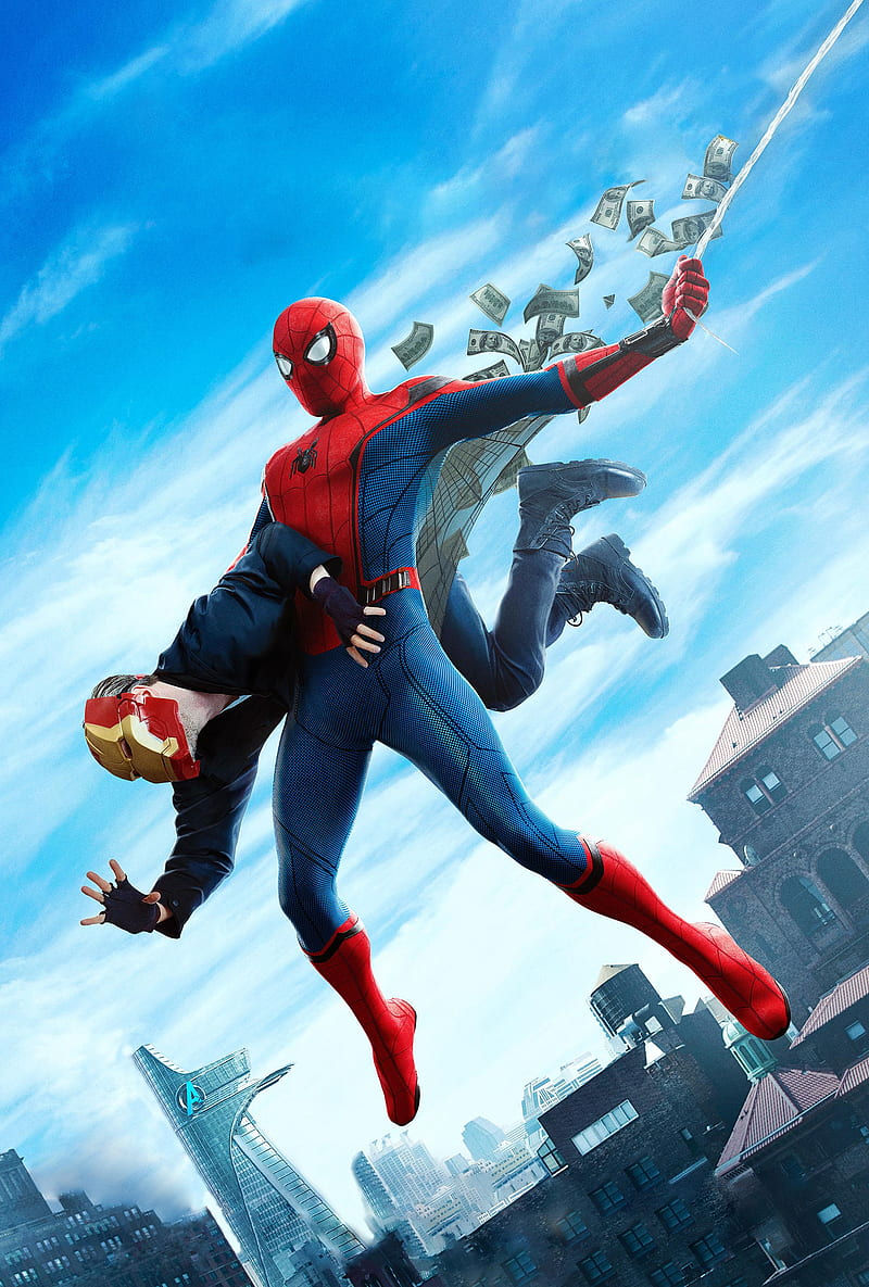 Wallpaper #33a76 Homecomings Iron Spider Suit Revealed Screen Rant