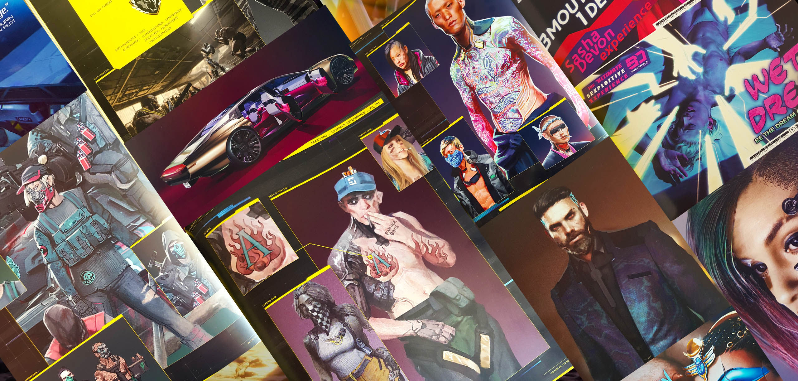 Wallpaper #ekW7mY4B7YBJg1BVO6FC31 Netrunner 2077 a Flood of the World of Cyberpunk 2077 Book Images