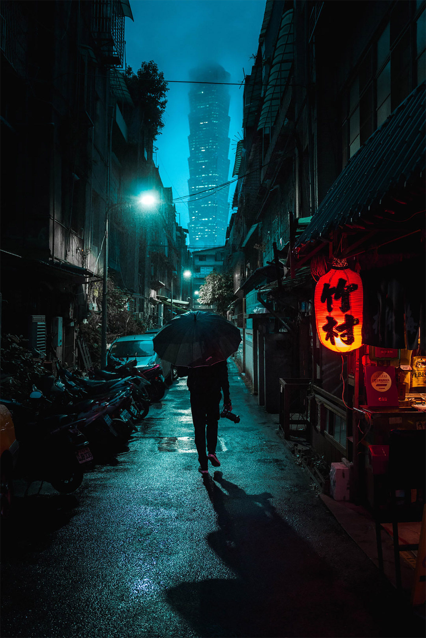 Wallpaper #ZnNbio4BFI5NbQksZiKq5 Cyberpunk Cities Photos by Teemu Jarvinen Daily Design Inspiration
