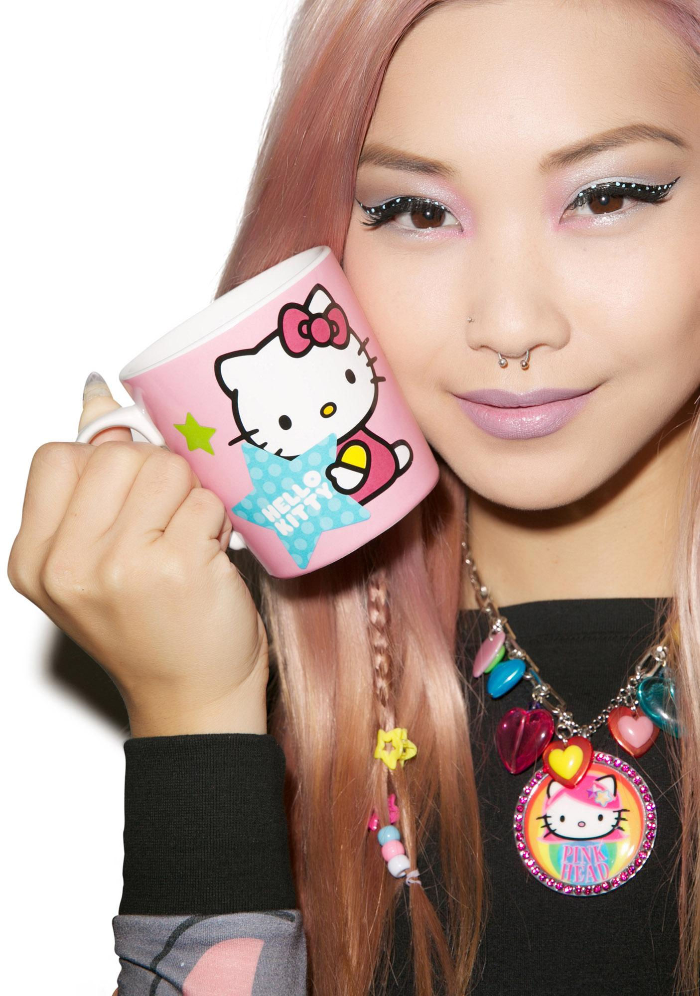 Wallpaper #olgrNJMBzN9vxX34kTtJ366 Hello Kitty Stars Ceramic Mug Dolls Kill