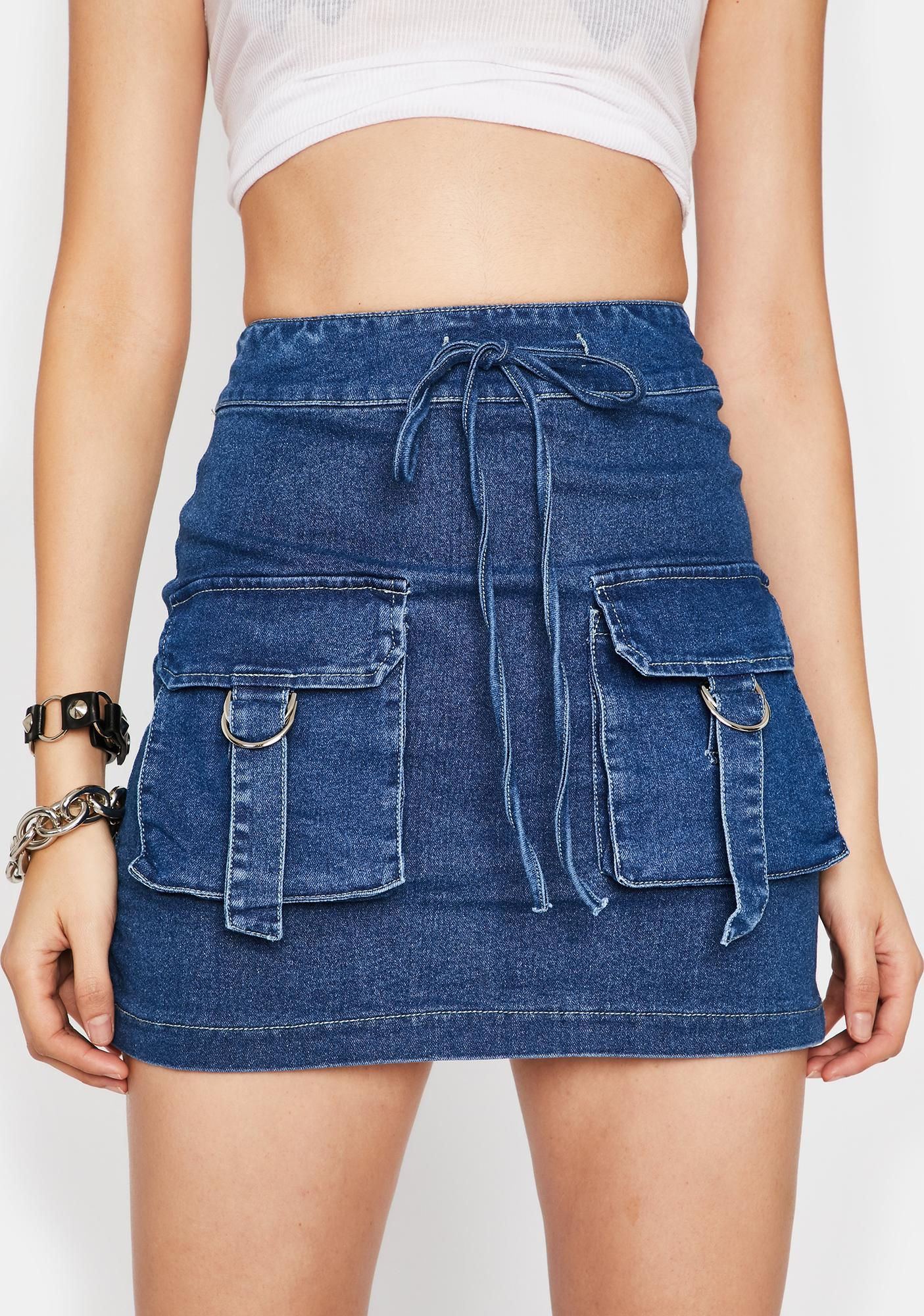 Wallpaper #1DADC Missguided Blue Authentic Vintage Superstretch Denim Mini Skirt Lyst