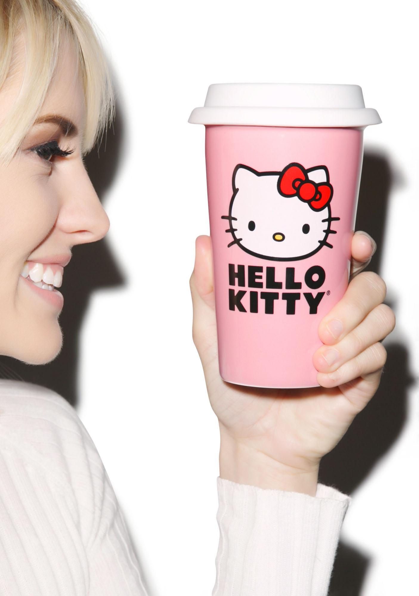 Wallpaper #olgrNJMBzN9vxX34kTtJ205 Hello Kitty Ceramic Travel Mug Dolls Kill