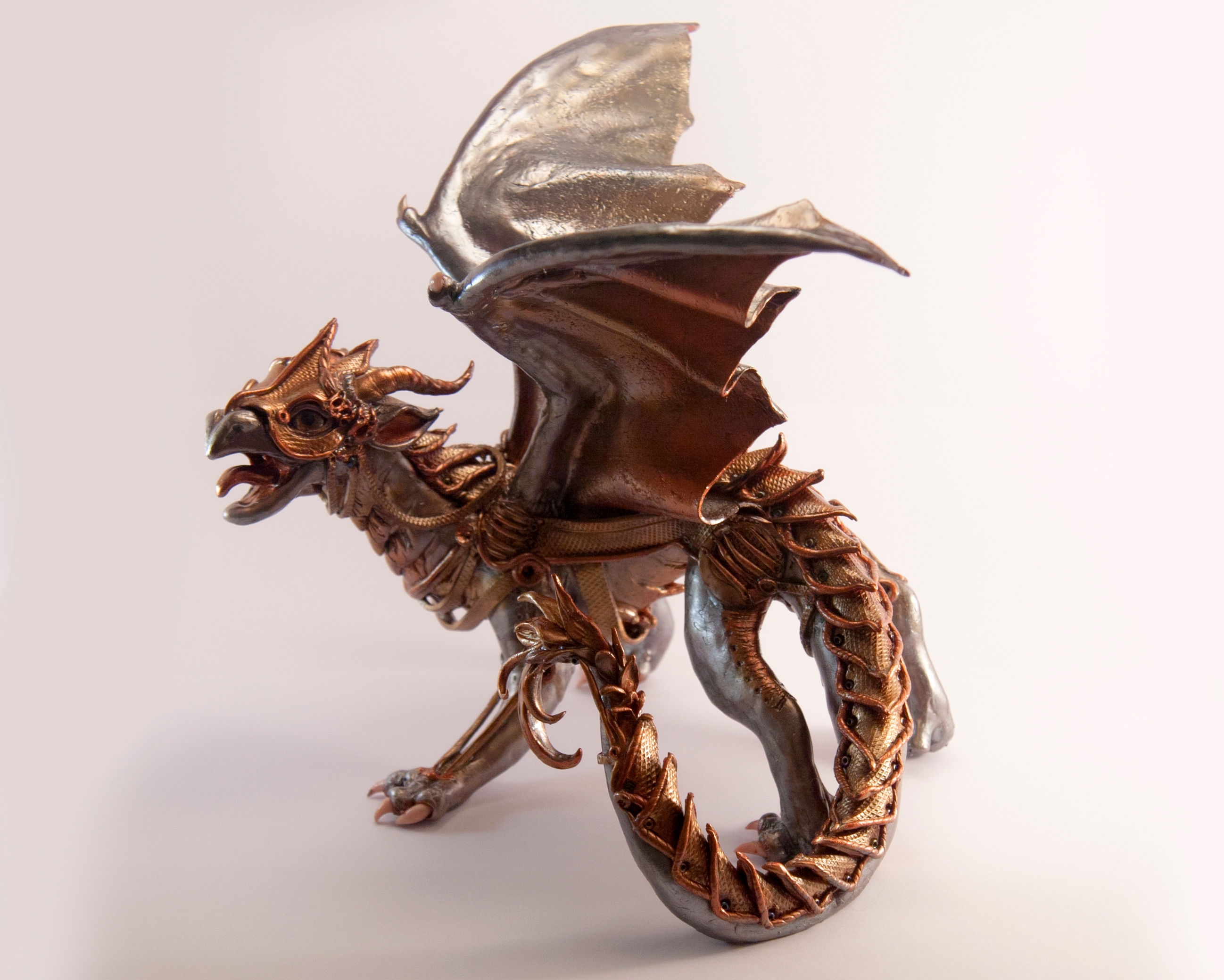 Wallpaper #MGh_F5MBSpphPi3-Ow_u18 Kaja Steampunk Dragon Figurine by Akalewia on Deviantart