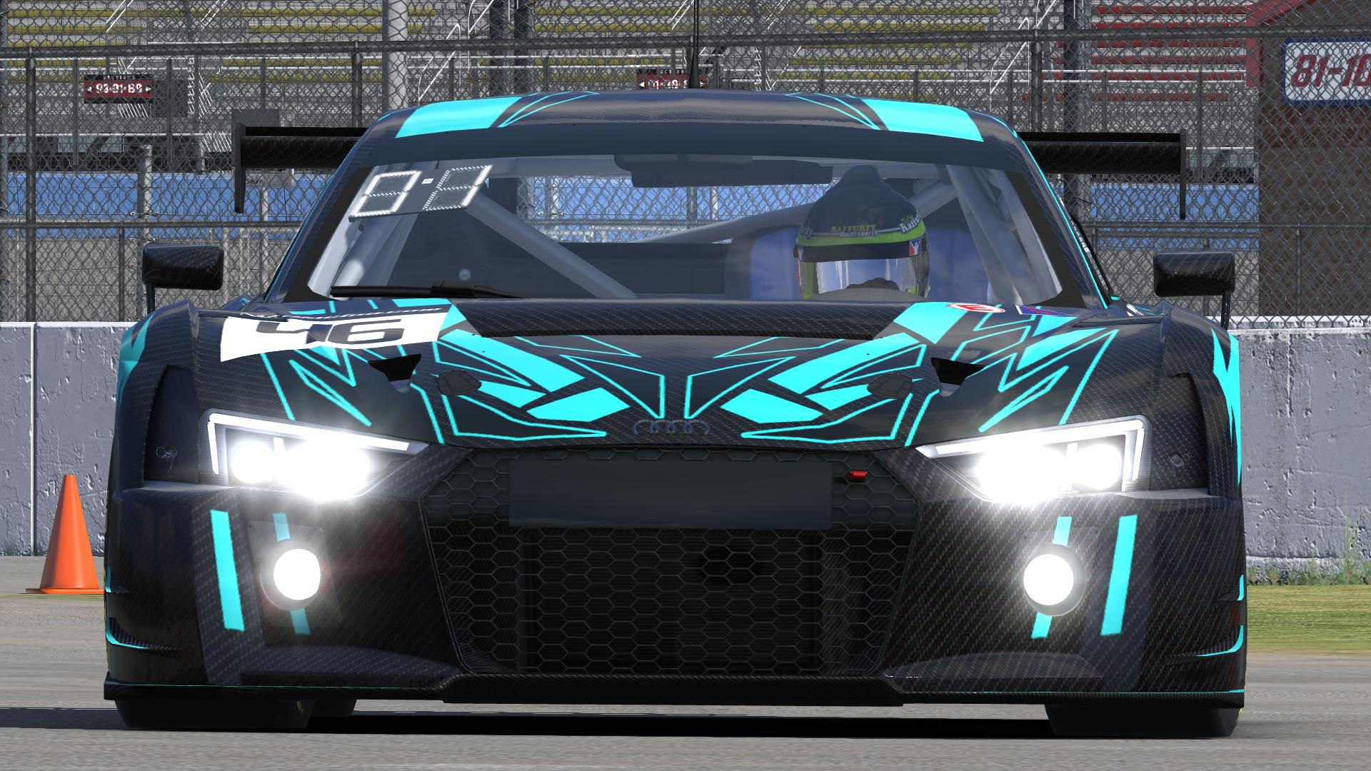 Wallpaper #yGiiGJMBSpphPi3-zxN_352 Audi R8 Lms Gt3 Turquoise by Dillon Raffurty Trading Paints
