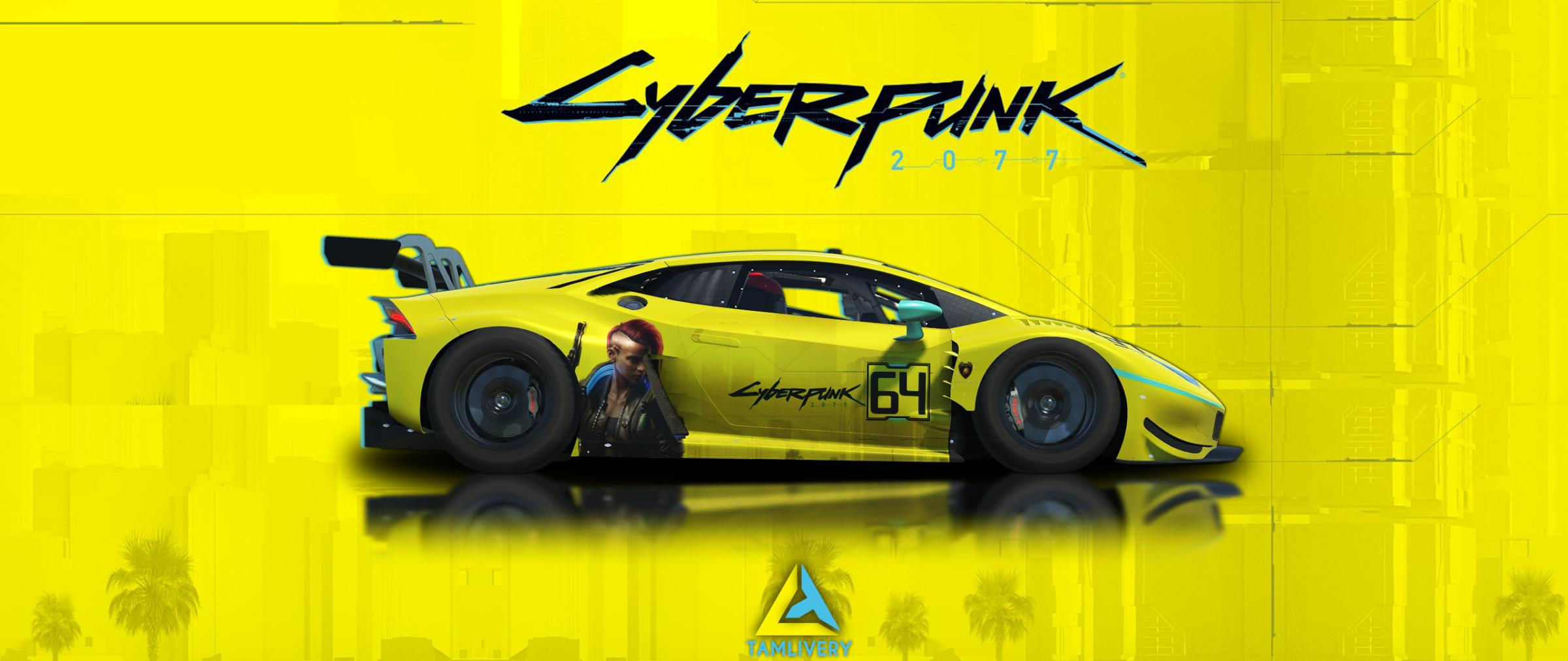 Wallpaper #mRkcBI8BtGB6xQ78Rk0W50 Lamborghini Huracan Cyberpunk 2077 Edition by Krisztian Konya Trading