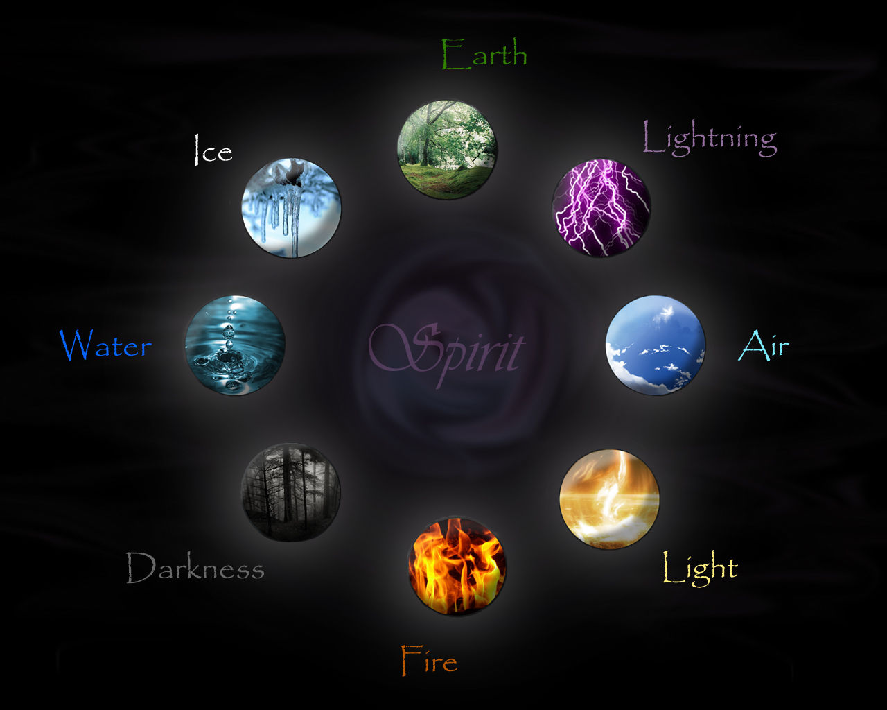 Wallpaper #MWff55IBSpphPi3-fDqn8 The Elements by Haliteann on Deviantart