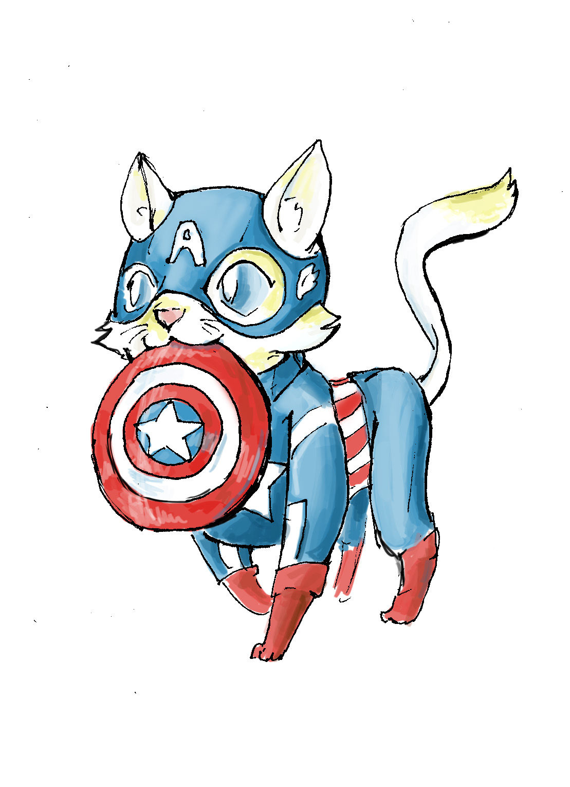 Wallpaper #wGf0BpMBSpphPi3-NcO8333 Captain Americat by Clockwork Fox on Deviantart