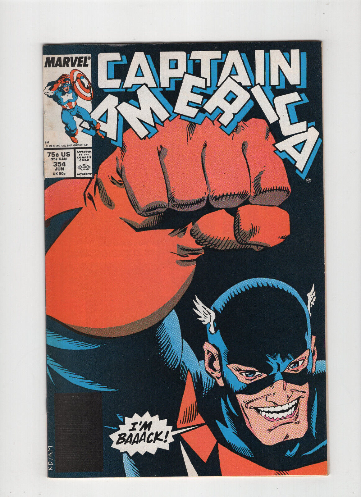 Wallpaper #nmf8B5MBSpphPi3-LMhQ87 Captain America 354 Comic Book Cool Vintage Comics