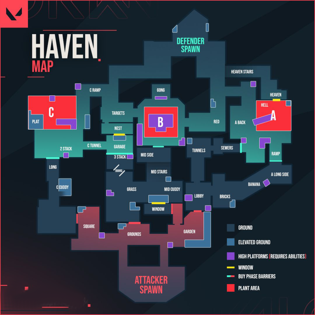 Wallpaper #ViZsmpcBNyflpn9rD4kF5 The Complete Guide to the Valorant Haven Map Diagram Strategies Dots
