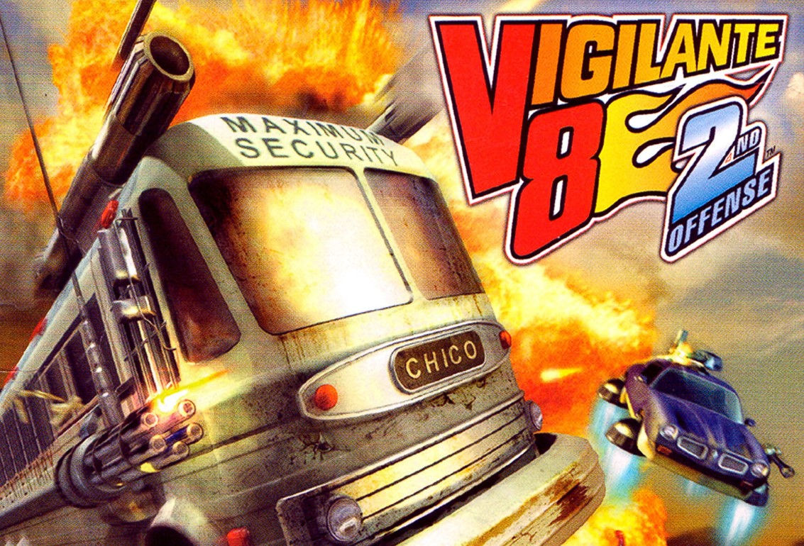 Wallpaper #09860 Vigilante 8 2nd Offense Playstation Computer and Video Games Amazonca