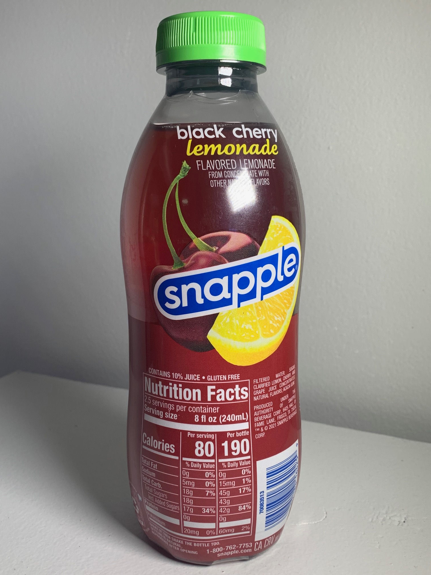 Wallpaper #CGdr7pIBSpphPi3-ol0U126 Snapple Black Cherry Lemonade Hotbox