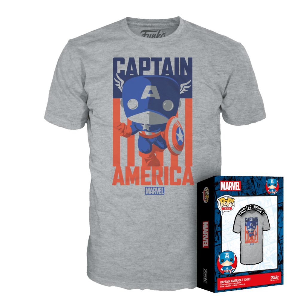 Wallpaper #vWfWEJMBSpphPi3-LPSt368 Funko Pop Tee Marvel Captain America Emundiasi