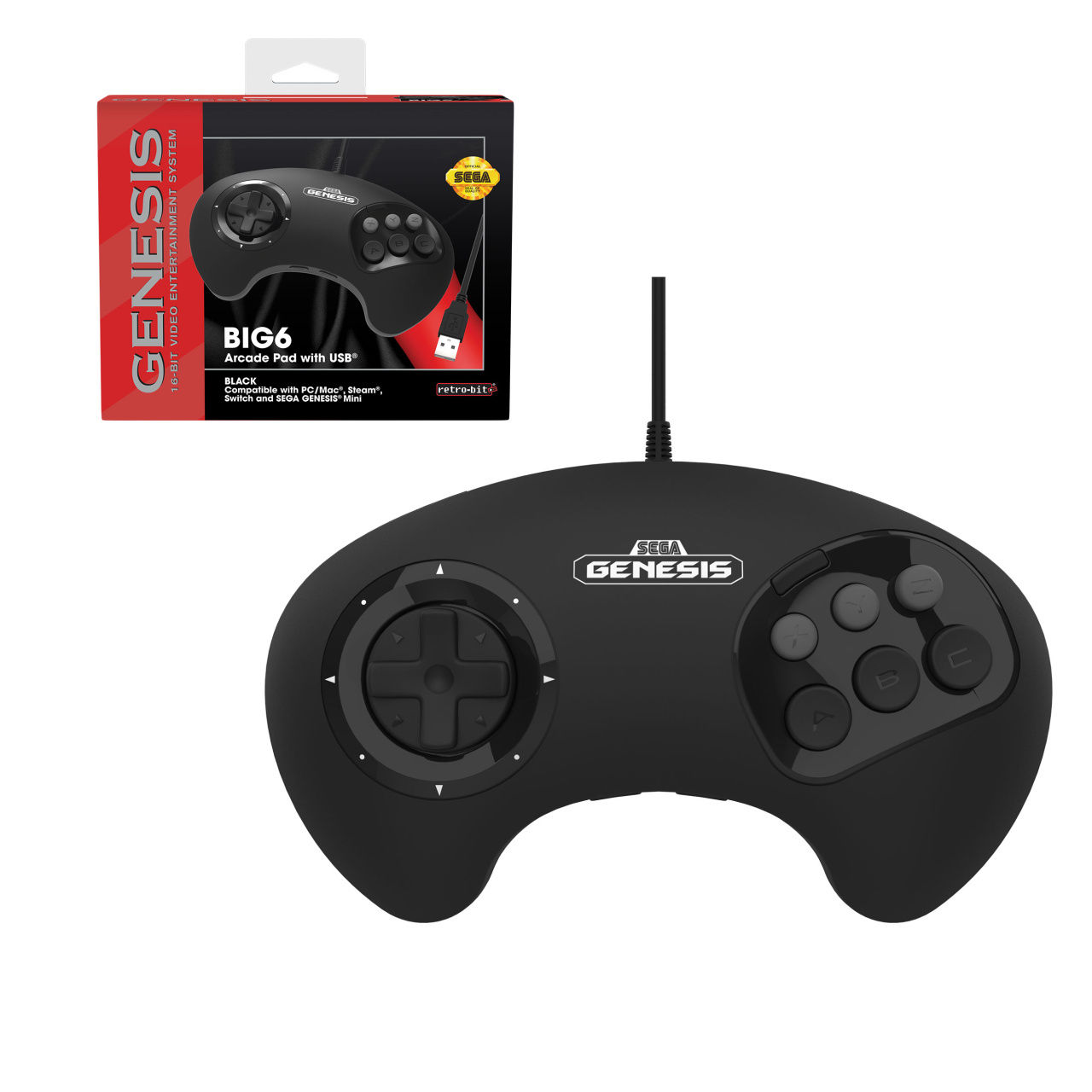 Wallpaper #lhVkNpMB-CQNECa2xScY417 Sega Genesis Officially Licensed Button Controller