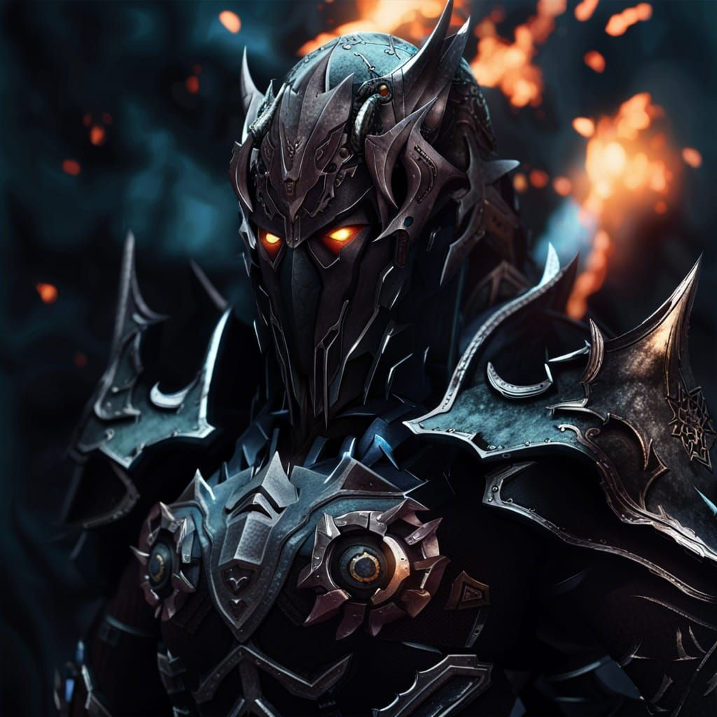 Wallpaper #CgNUZZMBpyOg8YnERtnK194 Death Knight AI Generated Artwork Nightcafe Creator