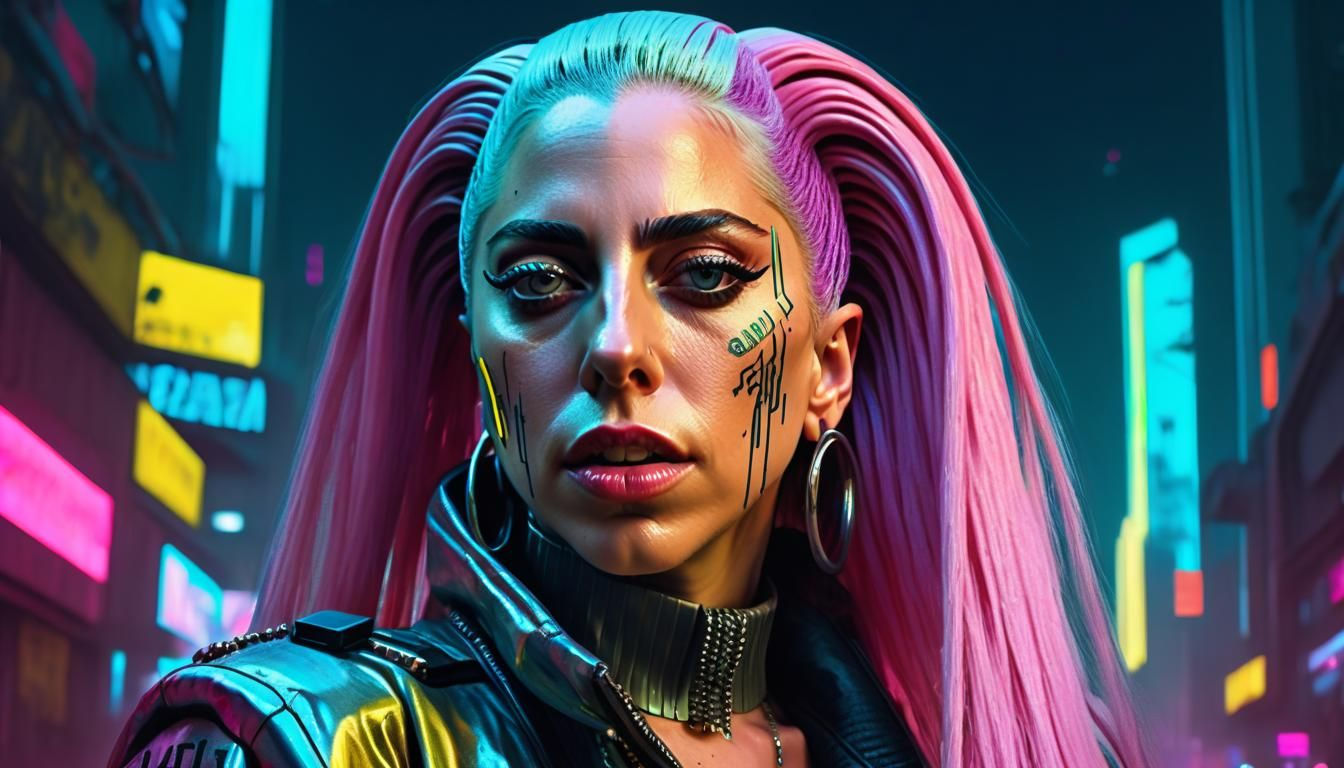 Wallpaper #I__ea5MB3lSXT3zU1emG367 Cyberpunk 2077 AI Generated Artwork Nightcafe Creator
