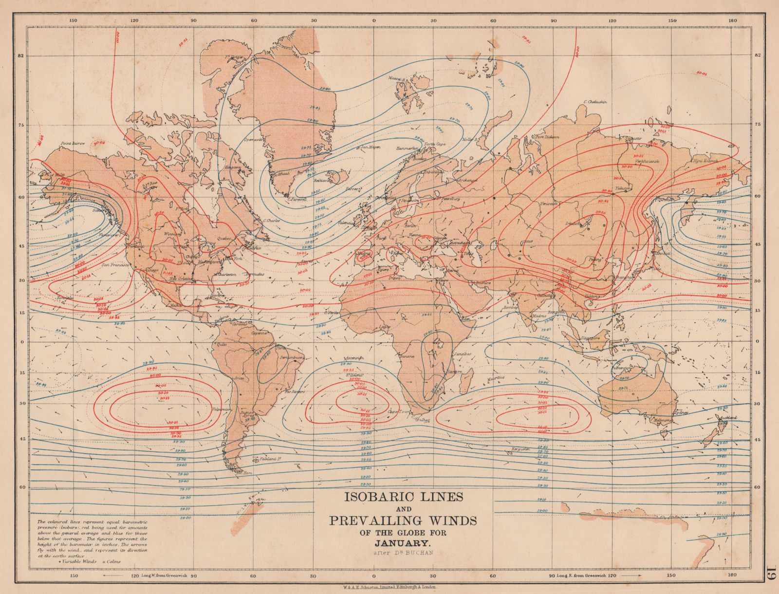 Wallpaper #eGhjFpMBSpphPi3-Cgul373 Worldisobaric Lines Prevailing Winds of the Globejanuaryjohnston