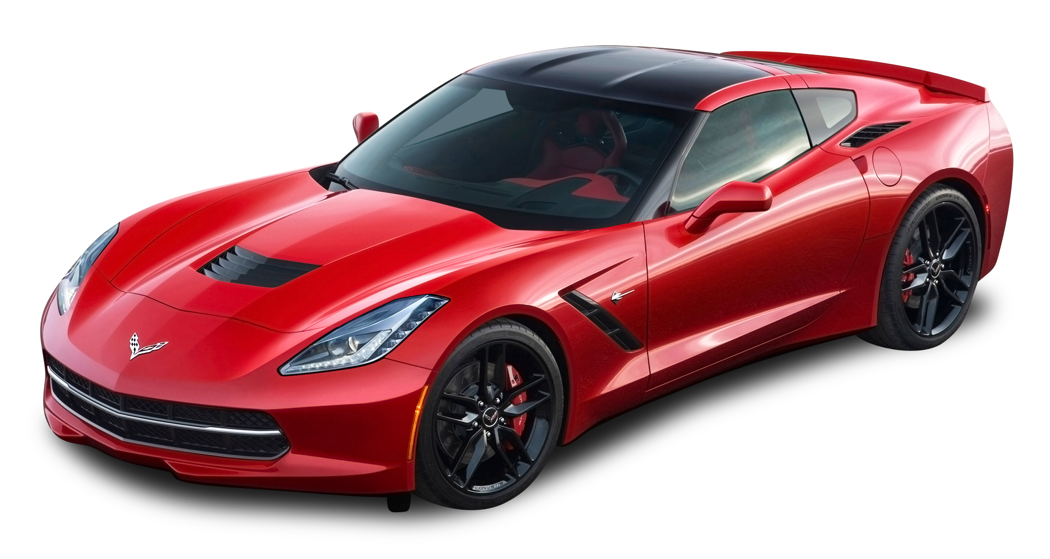 Wallpaper #9RnGDo8BtGB6xQ78R1qo54 Red Chevrolet Corvette Stingray Top View Car Png Image Purepng Free