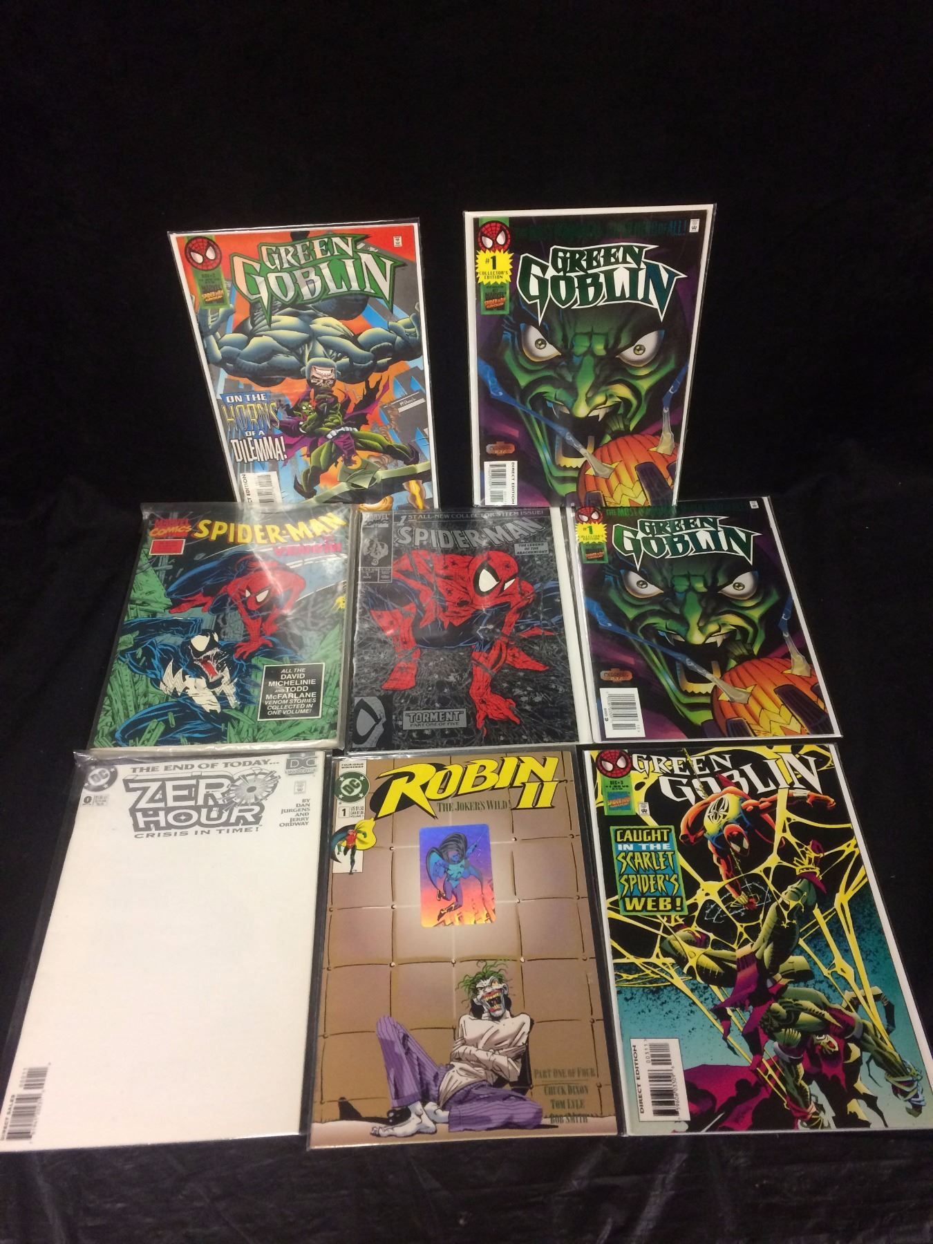Wallpaper #GkAxMJMBJhL2WPbaVMA649 Green Goblin Spiderman Comic Book Lot Spiderman Signed by Todd