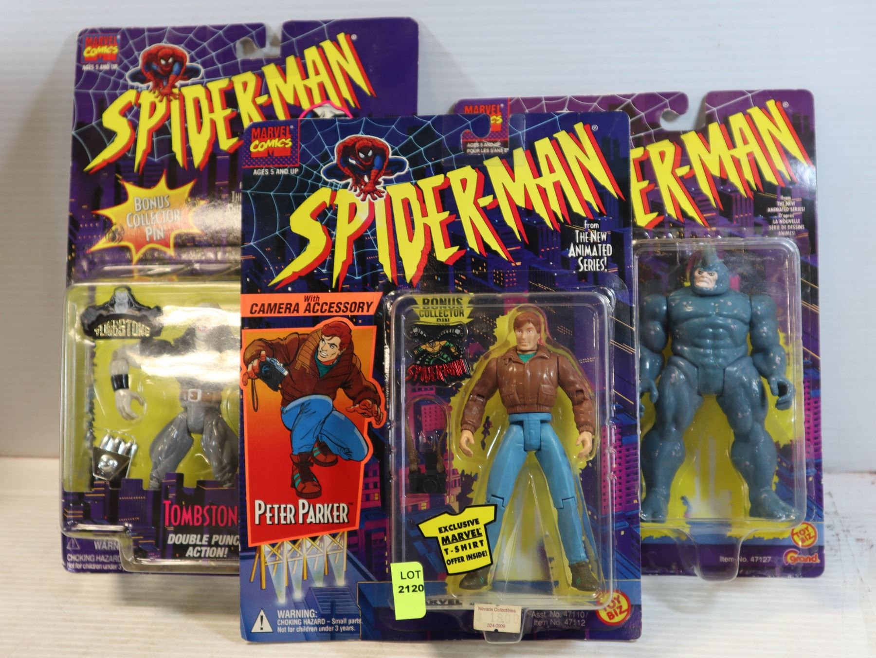 Wallpaper #yGgeHJMBSpphPi3-xCF5354 3 Marvel Spiderman Animated Series Action Figures
