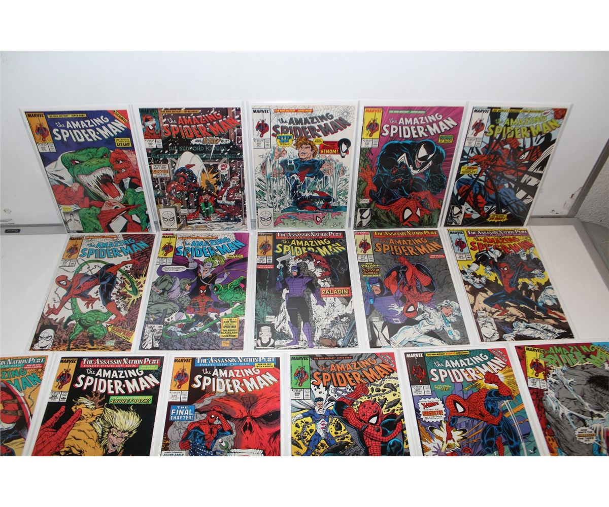 Wallpaper #z2dK-5IBSpphPi3-fJPS271 Amazing Spider Man 298 328 Complete Mcfarlane Run 1988 90 Every Todd