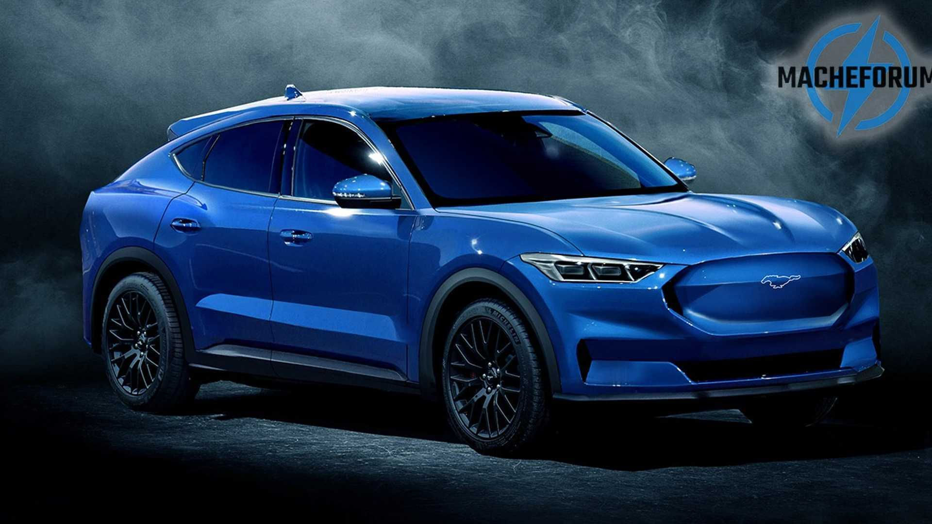Wallpaper #eRwjQZMB8JfcLg2JC_dr75 Ford Mustang Inspired Electric Crossover SUV Rendered