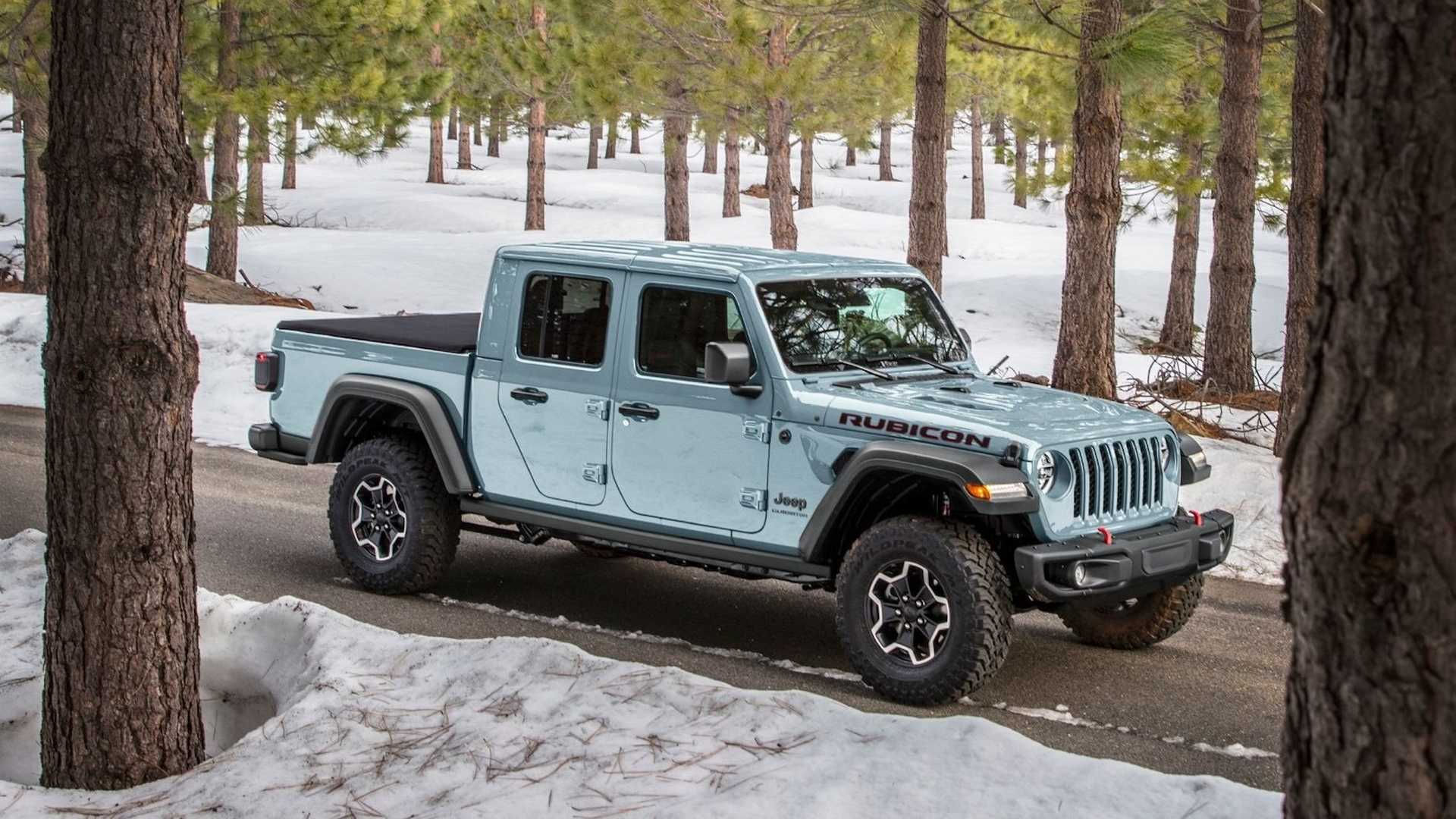 Wallpaper #JzXdkZcBk_lpvpalgJQP6 2023 Jeep Gladiator Adds Grayblue Earl Exterior Color to Palette