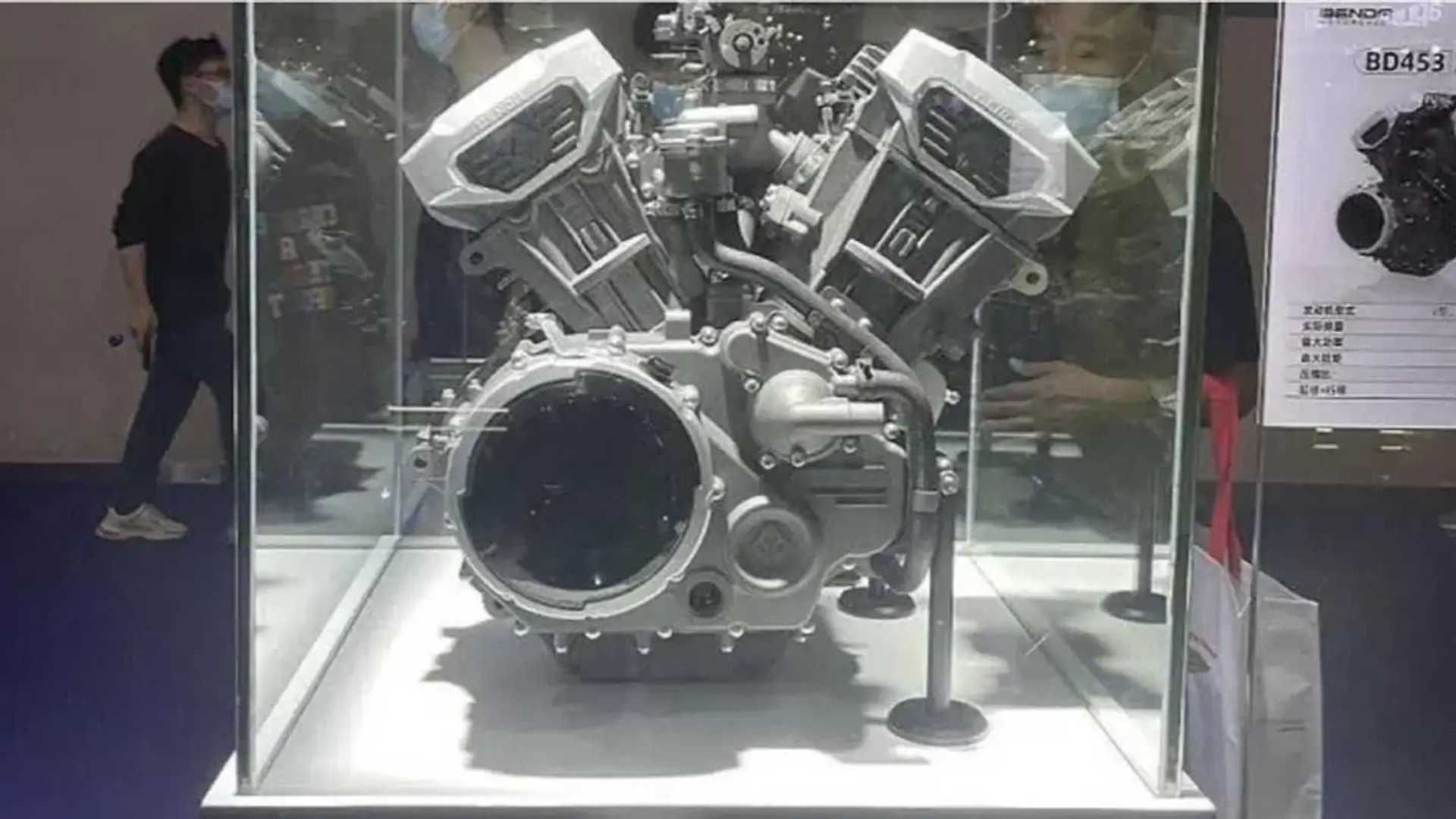 Wallpaper #pmgxIZMBSpphPi3-Ny_B50 Benda Shows Off Two New V4 Engines at Chongqing Moto Expo 2021
