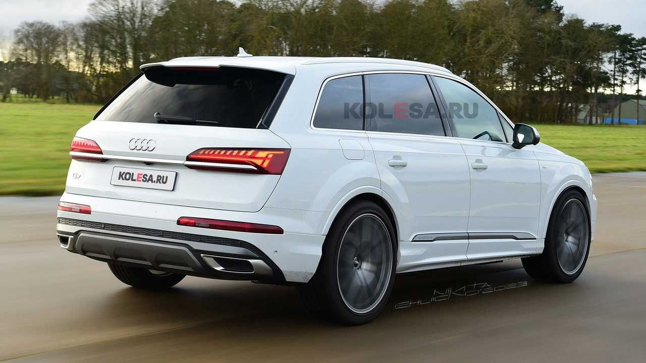 Wallpaper #Vbin1ZIBJvJKYCmEQdqW4 2024 Audi Q7 Facelift Rendered Based on First Spy